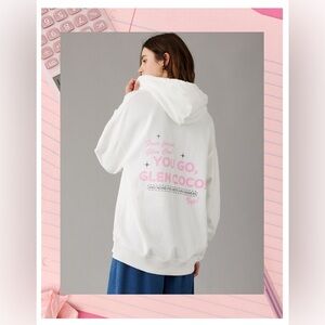 AE x Mean Girls Oversized Zip-Up Glen Coco Hoodie